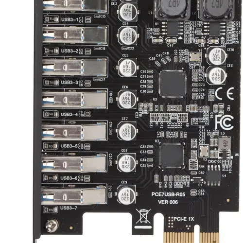 Tarjeta PCIe a USB 3.2 de 7 puertos's photo #2